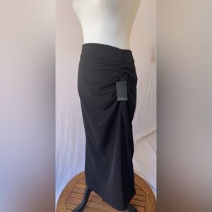 NWT Eloquii Black Maxi Skirt, size 22